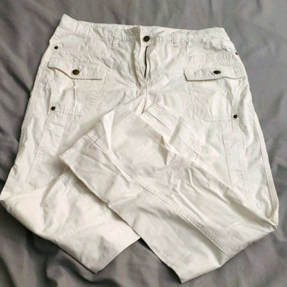 Unisex White Pant